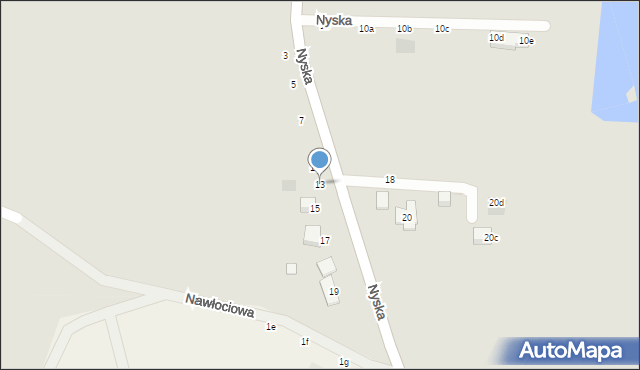 Strzelin, Nyska, 13, mapa Strzelin