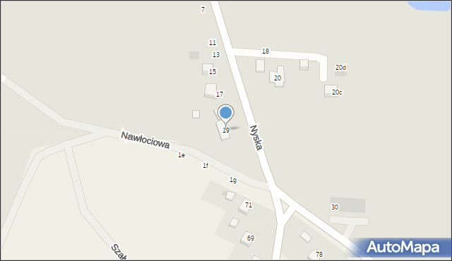 Strzelin, Nyska, 19, mapa Strzelin