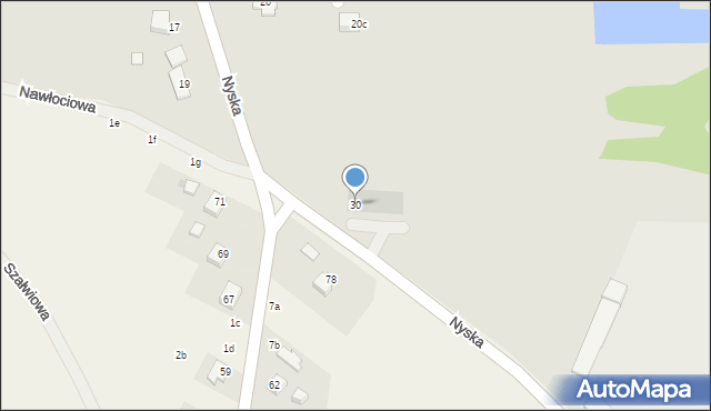 Strzelin, Nyska, 30, mapa Strzelin