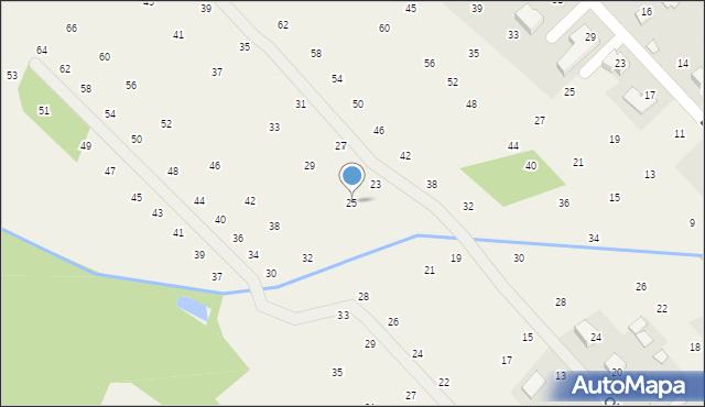 Brzozówka, o. Józefa Frassinettiego, 25, mapa Brzozówka