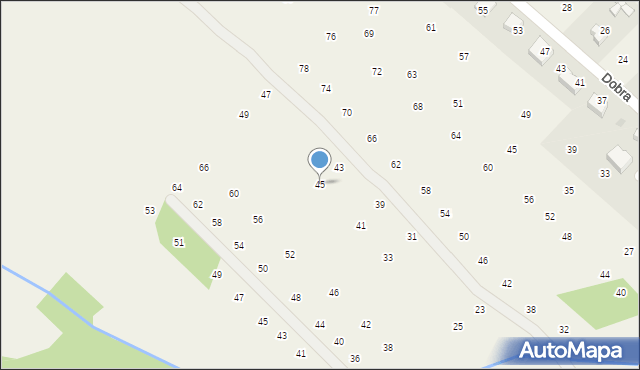 Brzozówka, o. Józefa Frassinettiego, 45, mapa Brzozówka