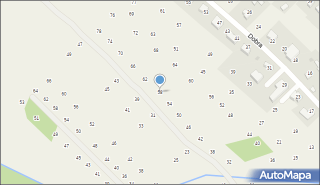 Brzozówka, o. Józefa Frassinettiego, 58, mapa Brzozówka