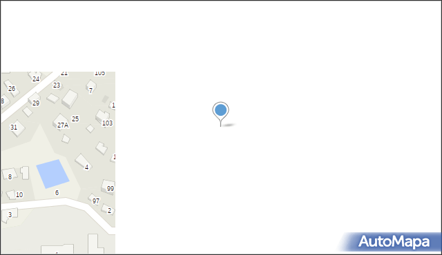 Zbylitowska Góra, o. Franciszka Kaweckiego, 8a, mapa Zbylitowska Góra