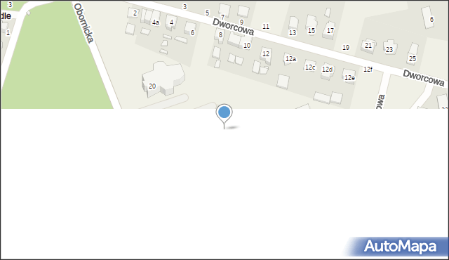 Bolechowo-Osiedle, Obornicka, 18B, mapa Bolechowo-Osiedle