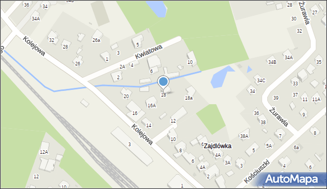 Celestynów, Obrońców Pokoju, 18, mapa Celestynów