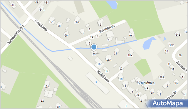 Celestynów, Obrońców Pokoju, 20, mapa Celestynów