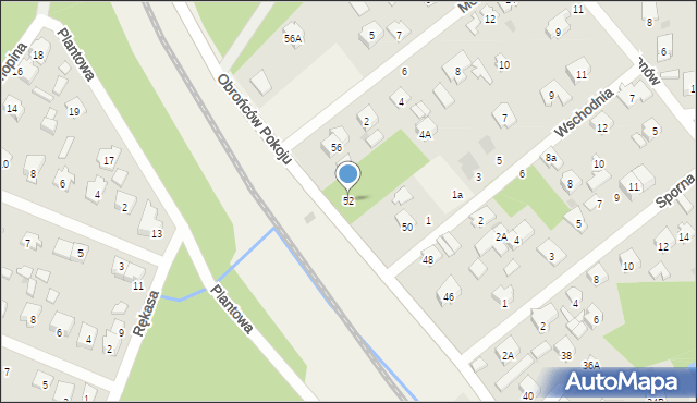 Celestynów, Obrońców Pokoju, 52, mapa Celestynów