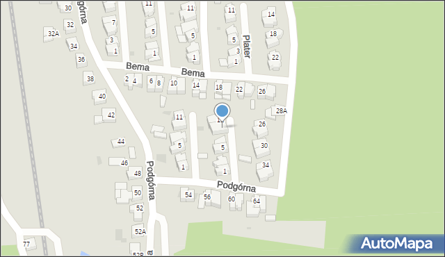 Chodzież, Obrońców Westerplatte, 9, mapa Chodzież
