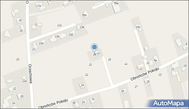Ćwiklice, Obrońców Pokoju, 18, mapa Ćwiklice