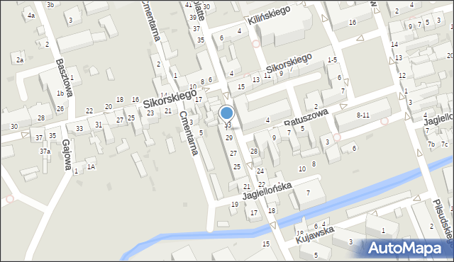 Drawsko Pomorskie, Obrońców Westerplatte, 31, mapa Drawsko Pomorskie