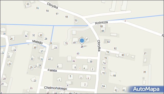 Gdów, Obrytka, 45, mapa Gdów