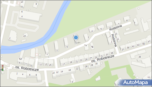 Jelenia Góra, Obrońców Westerplatte, 7, mapa Jelenia Góra