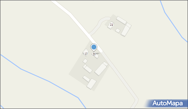 Józefów, Objazdowa, 20, mapa Józefów