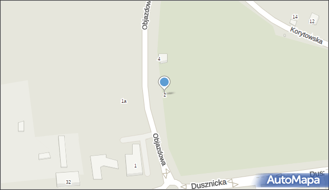 Kłodzko, Objazdowa, 2, mapa Kłodzka