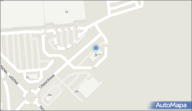 Kłodzko, Objazdowa, 26, mapa Kłodzka