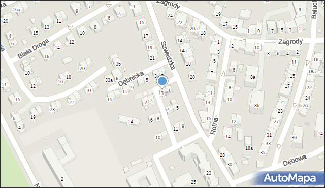 Kraków, Obrońców Poczty Gdańskiej, 3, mapa Krakowa