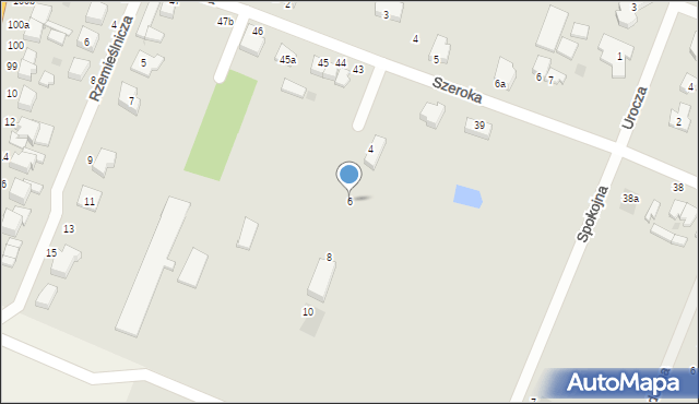 Malbork, Obrońców Przebraża, 6, mapa Malborka