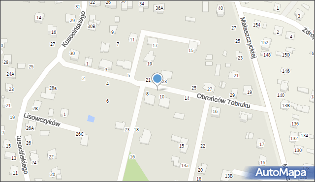 Mińsk Mazowiecki, Obrońców Tobruku, 12, mapa Mińsk Mazowiecki