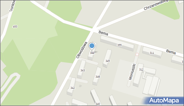 Nowy Dwór Mazowiecki, Obwodowa, 344, mapa Nowy Dwór Mazowiecki