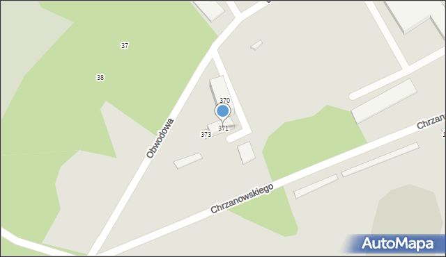 Nowy Dwór Mazowiecki, Obwodowa, 371, mapa Nowy Dwór Mazowiecki