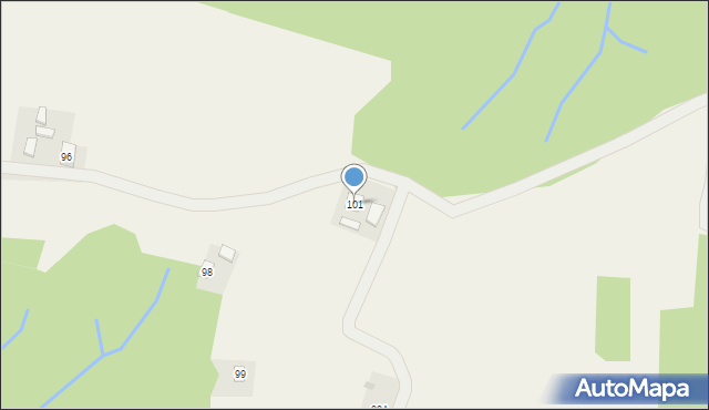 Obarzym, Obarzym, 101, mapa Obarzym