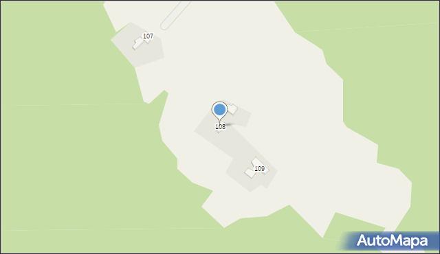 Obarzym, Obarzym, 108, mapa Obarzym