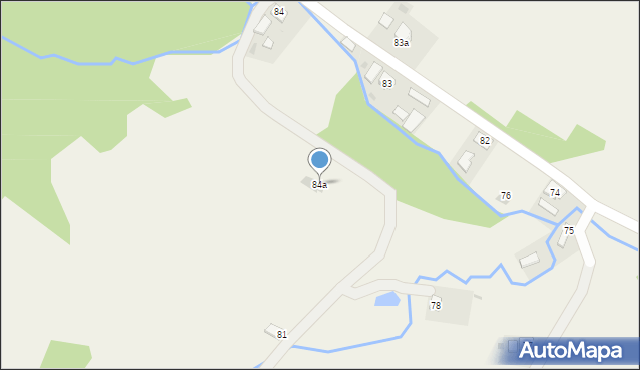 Obarzym, Obarzym, 84a, mapa Obarzym