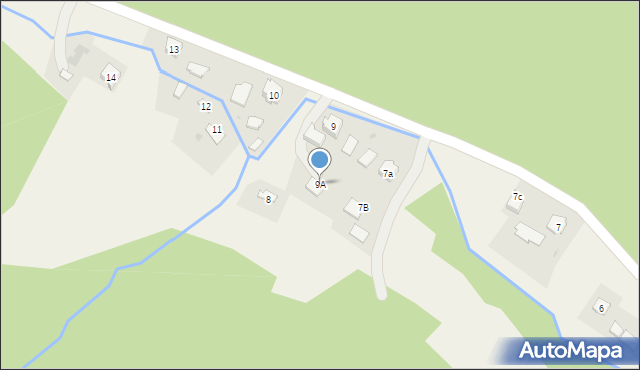 Obarzym, Obarzym, 9A, mapa Obarzym