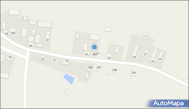 Obiechów, Obiechów, 28A, mapa Obiechów
