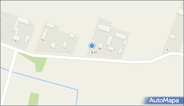 Obiechów, Obiechów, 6, mapa Obiechów