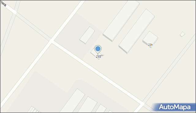 Objazda, Objazda, 23G, mapa Objazda
