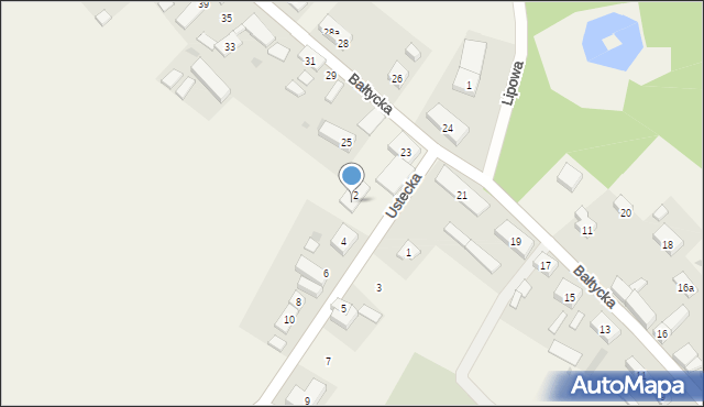 Objazda, Objazda, 57a, mapa Objazda