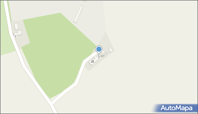 Objezierze, Objezierze, 2, mapa Objezierze
