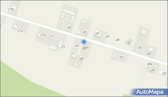 Oblasy, Oblasy, 165, mapa Oblasy
