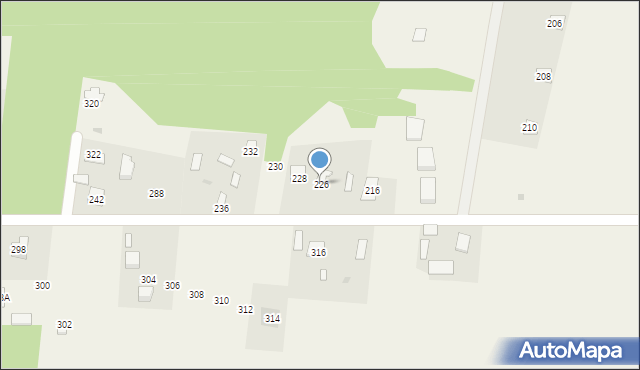 Oblasy, Oblasy, 226, mapa Oblasy