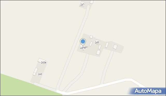 Oblasy, Oblasy, 247A, mapa Oblasy
