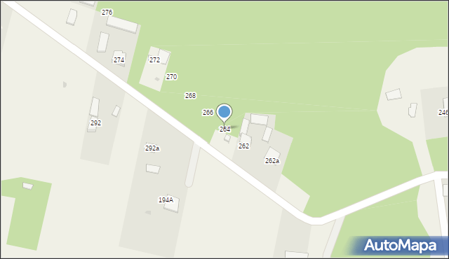 Oblasy, Oblasy, 264, mapa Oblasy