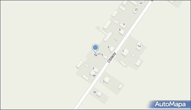 Oblasy, Oblasy, 5a, mapa Oblasy