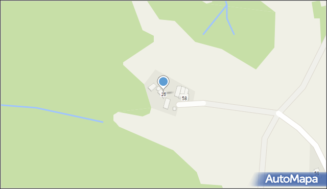 Obłazy Ryterskie, Obłazy Ryterskie, 16, mapa Obłazy Ryterskie