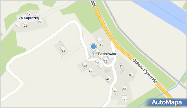 Obłazy Ryterskie, Obłazy Ryterskie, 2, mapa Obłazy Ryterskie