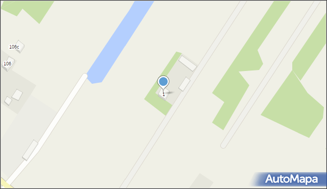 Oblin-Grądki, Oblin-Grądki, 1, mapa Oblin-Grądki