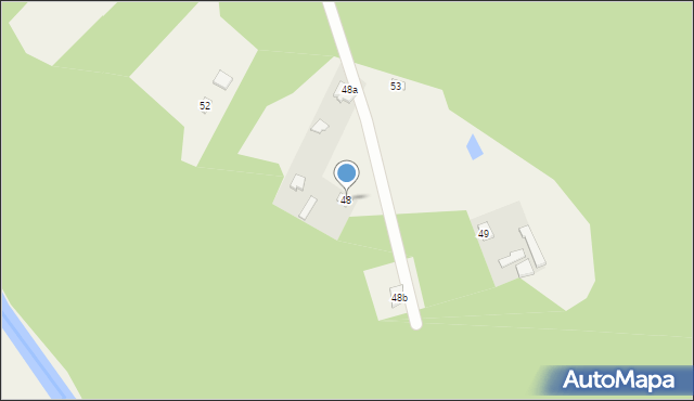 Obłudzin, Obłudzin, 48, mapa Obłudzin