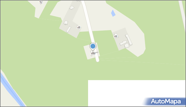 Obłudzin, Obłudzin, 48b, mapa Obłudzin