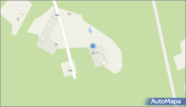 Obłudzin, Obłudzin, 49, mapa Obłudzin