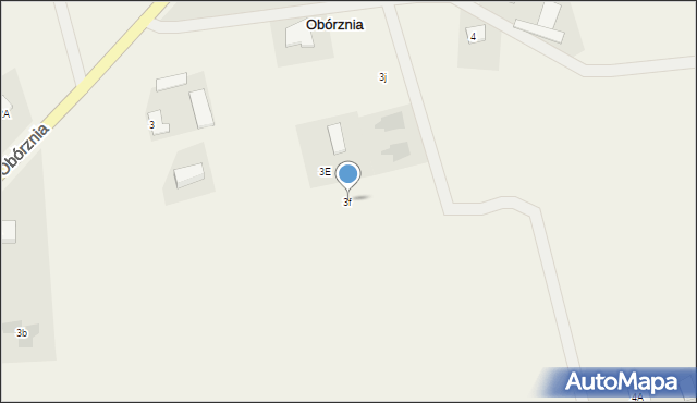 Obórznia, Obórznia, 3f, mapa Obórznia