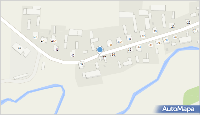 Obrąb, Obrąb, 37A, mapa Obrąb