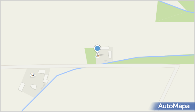 Obrąb, Obrąb, 40, mapa Obrąb
