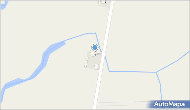 Obrąb, Obrąb, 6, mapa Obrąb