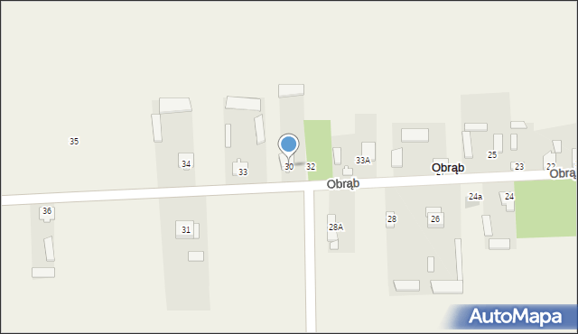 Obrąb, Obrąb, 30, mapa Obrąb