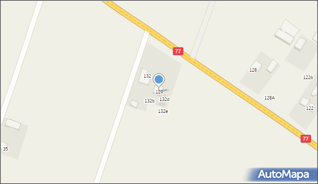 Obrazów, Obrazów, 129, mapa Obrazów